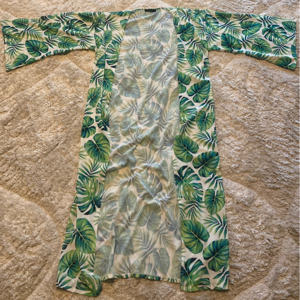 Tropical kimono